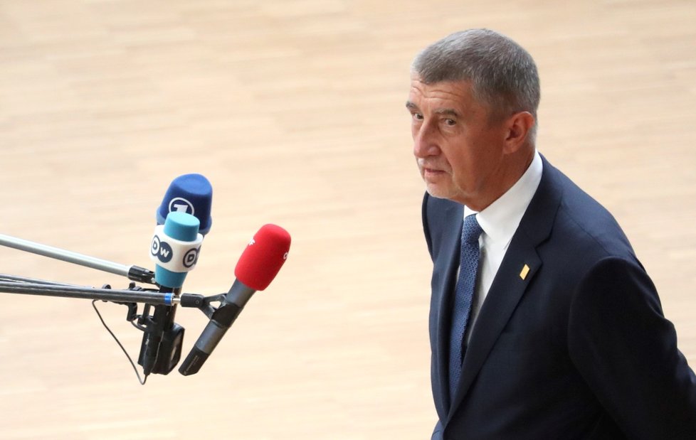 Summit EU v Bruselu: Andrej Babiš (30.6.2019)