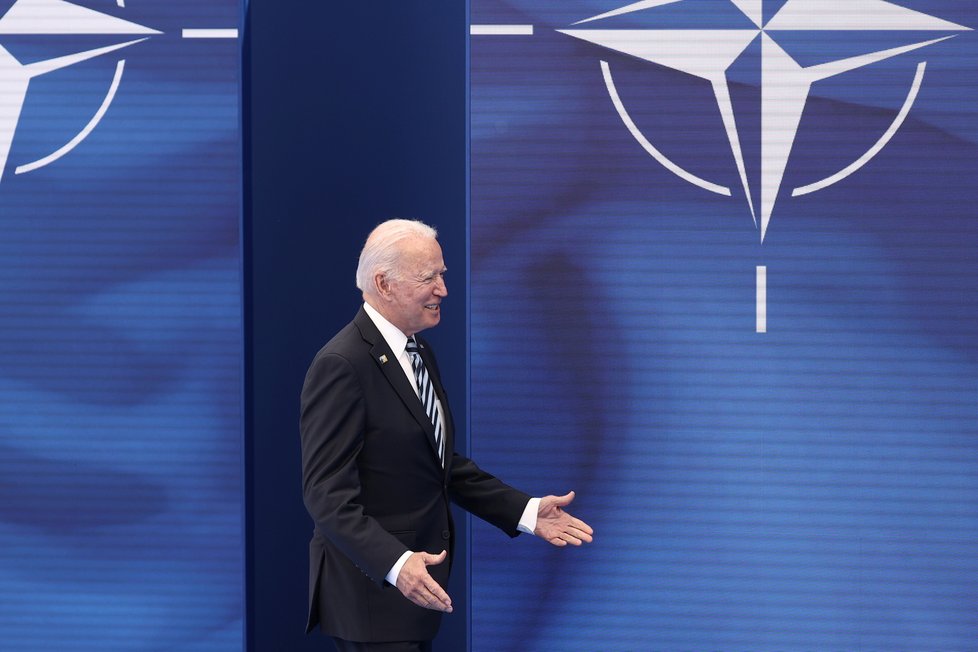 Summit NATO v Bruselu: Joe Biden (14. 6. 2021)
