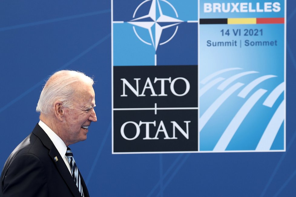 Summit NATO v Bruselu: Joe Biden (14.6.2021)