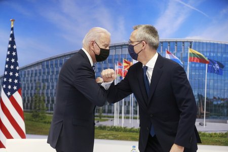 Summit NATO v Bruselu: Dorazil i prezident USA Joe Biden (14.6.2021)