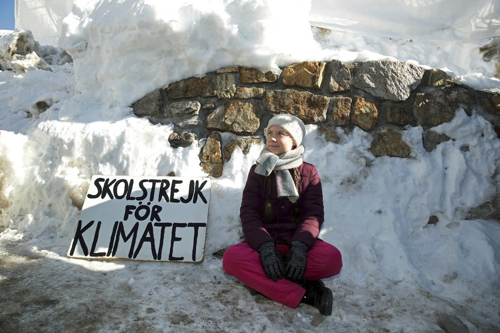 Švédská aktivistka Greta Thurnbergová