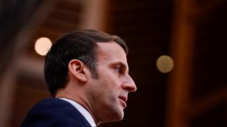 Francouzský prezident Macron má pozitivní test na koronavirus