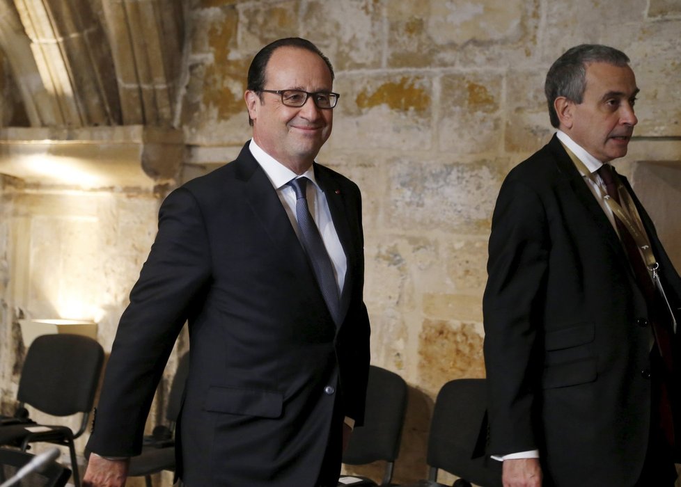 Summit EU na Maltě: Francouzský prezident Hollande