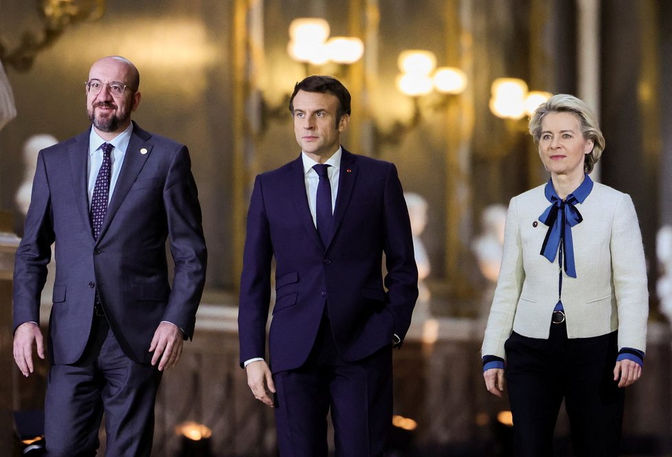 Summit EU ve Versailles, 11. března 2022.