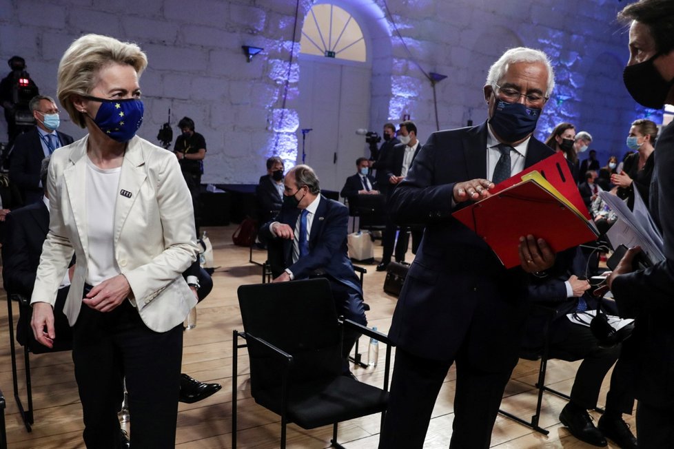 Summit EU: Předsedkyně Ursula von der Leyen (7. 5. 2021)