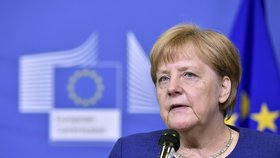 Kancléřka Angela Merkel na Summitu EU o migraci, 26.6.2018