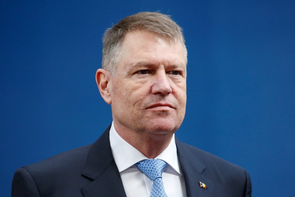 Mimořádný summit EU: Rumunský premiér Klaus Werner Iohannis (20. 2. 2020)