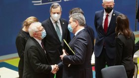 Summit Evropské unie o reakcích na ruskou agresi (24.2.2022)