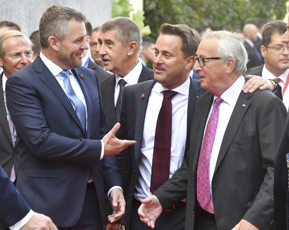 Summit lídrů EU v Salcburku.