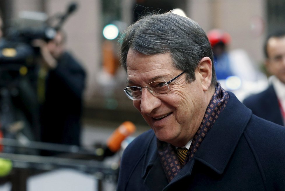 Kyperský prezident Nicos Anastasiades