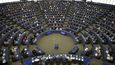 Zasedání Evropského parlamentu.