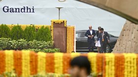 Summit G20 v Indii: Lídři uctili památku indického bojovníka za nezávislost Gándhího (10. 9. 2023).