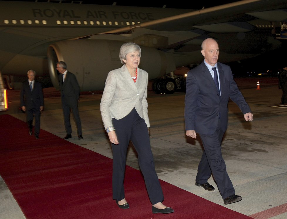 Na summit G20 do Argentiny přijela britský premiérka Theresa Mayová.