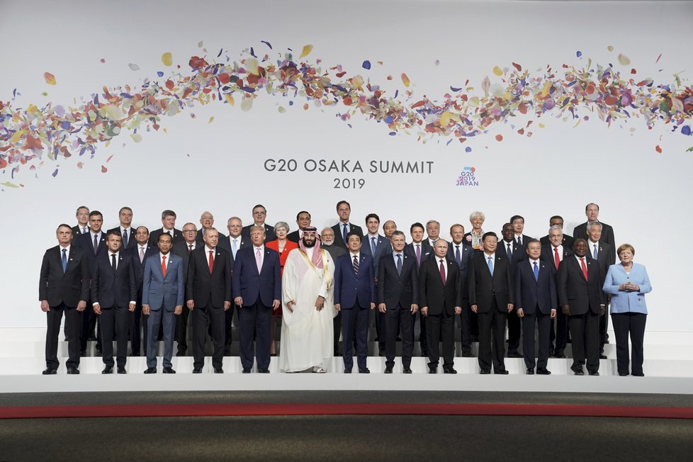 Summit G20 2019 v japonské Osace.