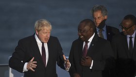 Summit G7 projednával obchodní války i krizi kolem Íránu: Britský premiér Boris Johnson (26. 8. 2019)