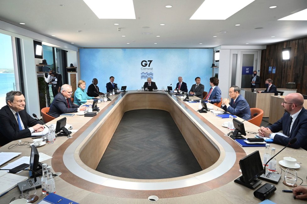 Summit G7 se v roce 2021 konal ve Velké Británii