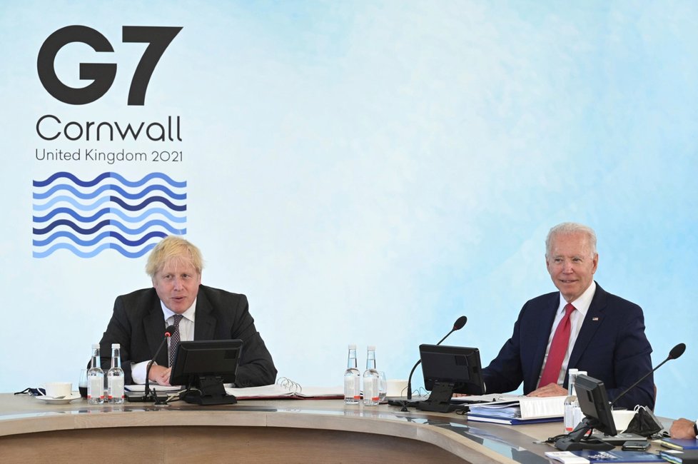 Summit G7 se v roce 2021 konal ve Velké Británii
