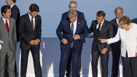 Summit G7 projednával obchodní války i krizi kolem Íránu (26. 8. 2019)