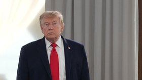 Donald Trump na summitu G7 ve Francii. (16.6.2026)