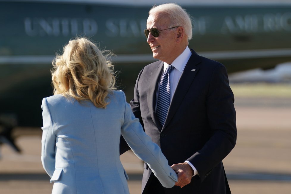 Prezident USA Joe Biden s manželkou Jill