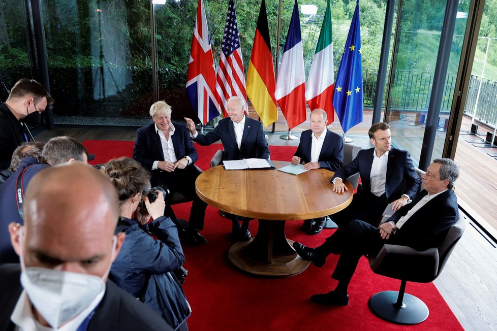 Závěr summitu G7 v Německu (28. 6. 2022)