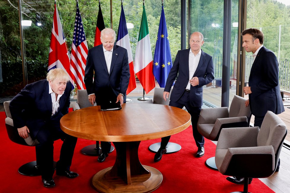 Závěr summitu G7 v Německu (28. 6. 2022)