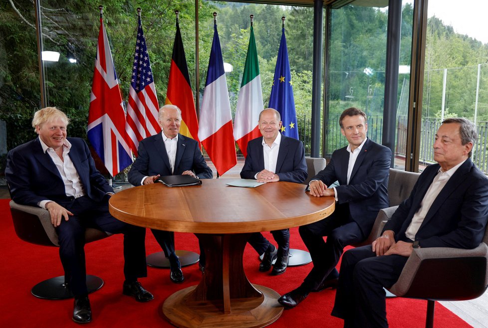 Závěr summitu G7 v Německu (28. 6. 2022)