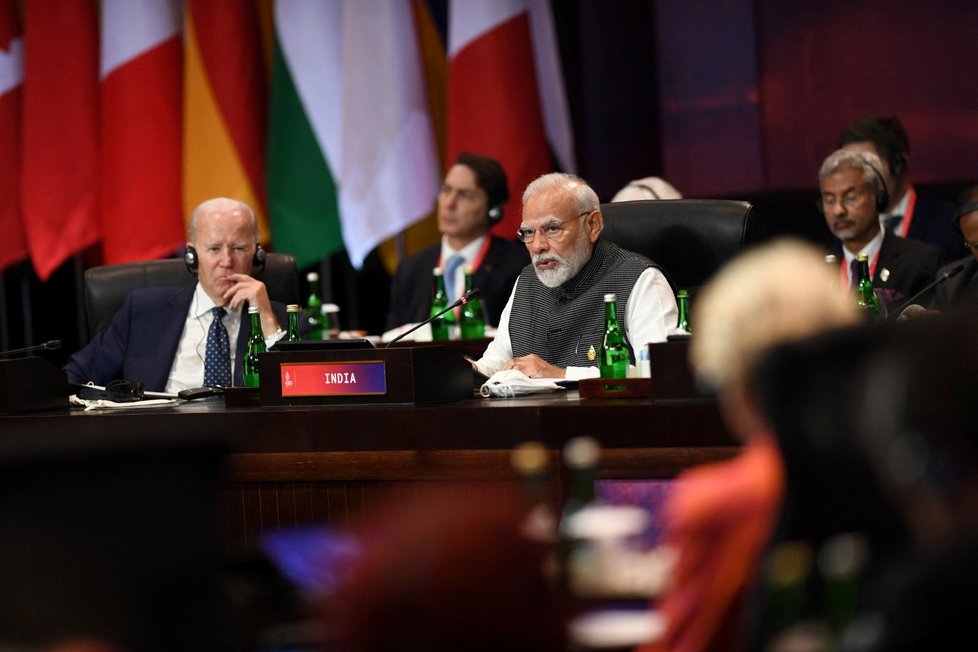 Summit G20 v Indonésii: Indický premiér Narénda Módí (15.11.2022)
