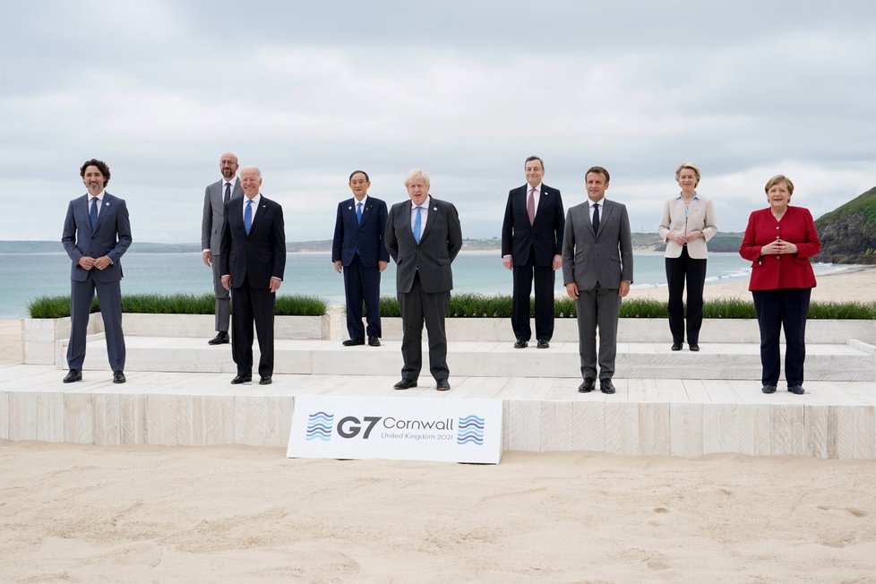 Summit lídrů zemí sdružených ve skupině G7 (11. 6. 2021)