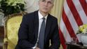 Summit NATO v Londýně. Na snímku Donald Trump a Jens Stoltenberg Summit NATO v Londýně. Na snímku Donald Trump a Jens Stoltenberg