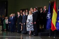 Čaputová s „prvním frajerem“ a vzkaz Putinovi: Účastníci summitu NATO na večeři ve slavném muzeu