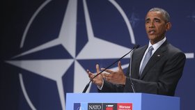 Summit NATO ve Varšavě, den II: Barack Obama