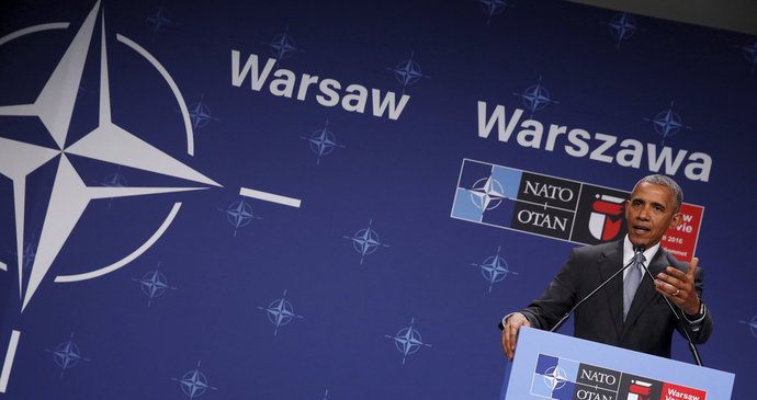 Summit NATO ve Varšavě, den II: Barack Obama