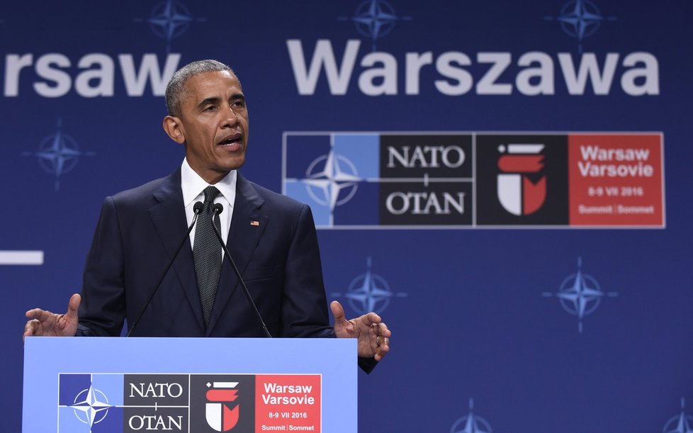 Summit NATO ve Varšavě: Barack Obama