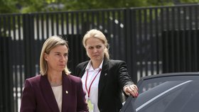 Summit NATO ve Varšavě: Šéfka unijní diplomacie Federica Mogheriniová
