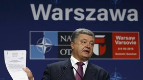 Summit NATO ve Varšavě, den II: Petro Porošenko