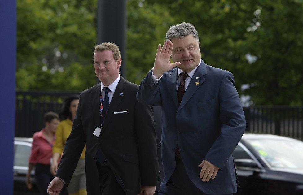 Summit NATO ve Varšavě: Petro Porošenko