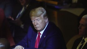 Klimatický summit OSN v New Yorku: Ospalý americký prezident Donald Trump (23. 9. 2019)