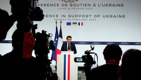 Summit o pomoci Ukrajině v Paříži (26. 2. 2024)