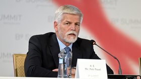 Prezident Petr Pavel na summitu bukurešťské devítky v Bratislavě (6. 6. 2023).