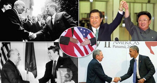 Podání rukou: Jak ho zvládli Chruščov a Kennedy, Nixon a Mao, či Rabin a Arafat?  