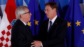 Jean-Claude Juncker a Miro Cerar