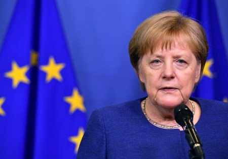 Angela Merkelová na Summitu EU o migraci, 27. 6. 2018