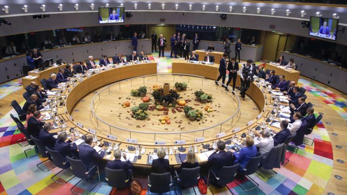 Zasedání lídrů EU