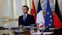 Emmanuel Macron hovořil s Olafem Scholzem a Si Ťin-pchingem. Emmanuel Macron hovořil s Olafem Scholzem a Si Ťin-pchingem.