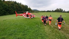 Chlapec se na školním výletu zranil. Zasahovala i horská služba.