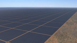 Panel, kam se podíváš. Brzy vznikne největší solární park světa