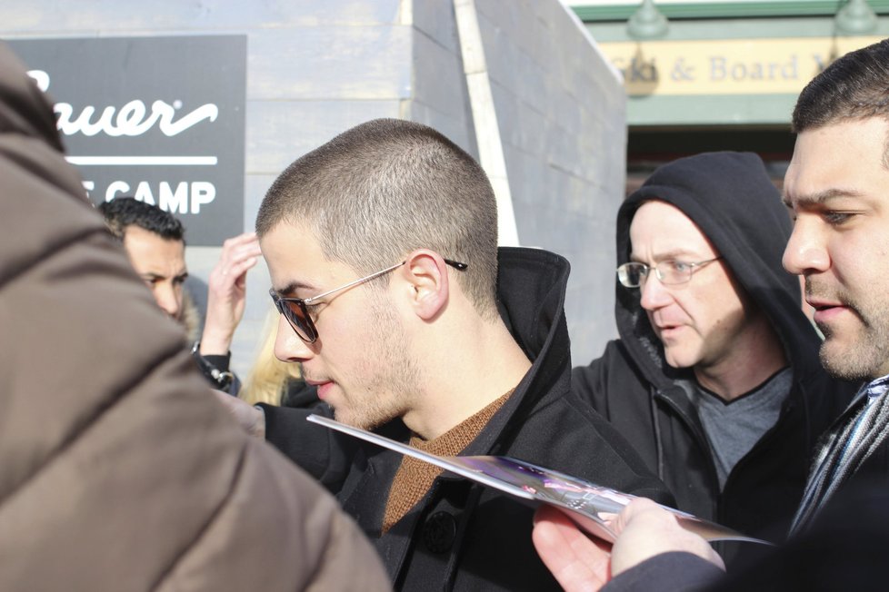 Herec a scenárista Nick Jones na Sundance