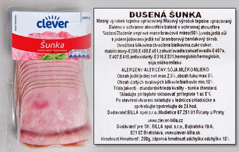 Zajímá vás, co všechno obsahují šunky na českých pultech? Blesk to zjišťoval za vás. Etikety mluví jasně: masa ani polovic, spousta škrobu a konzervačních látek, cukr a sůl.