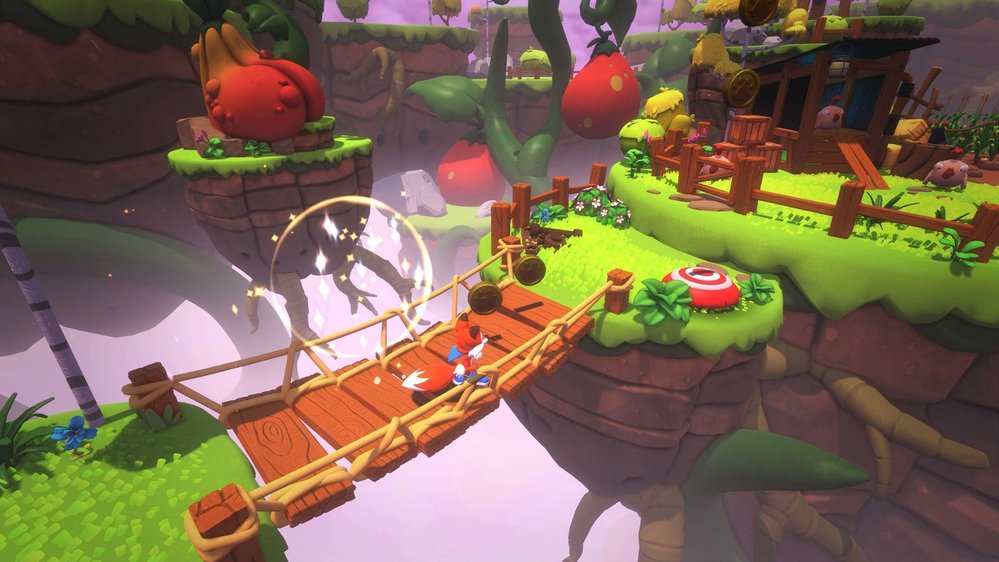 ve skákačce Super Lucky’s Tale jsme si  vychutnali 4k rozlišení, barevnost a neskutečně plynulý pohyb v 60FPS